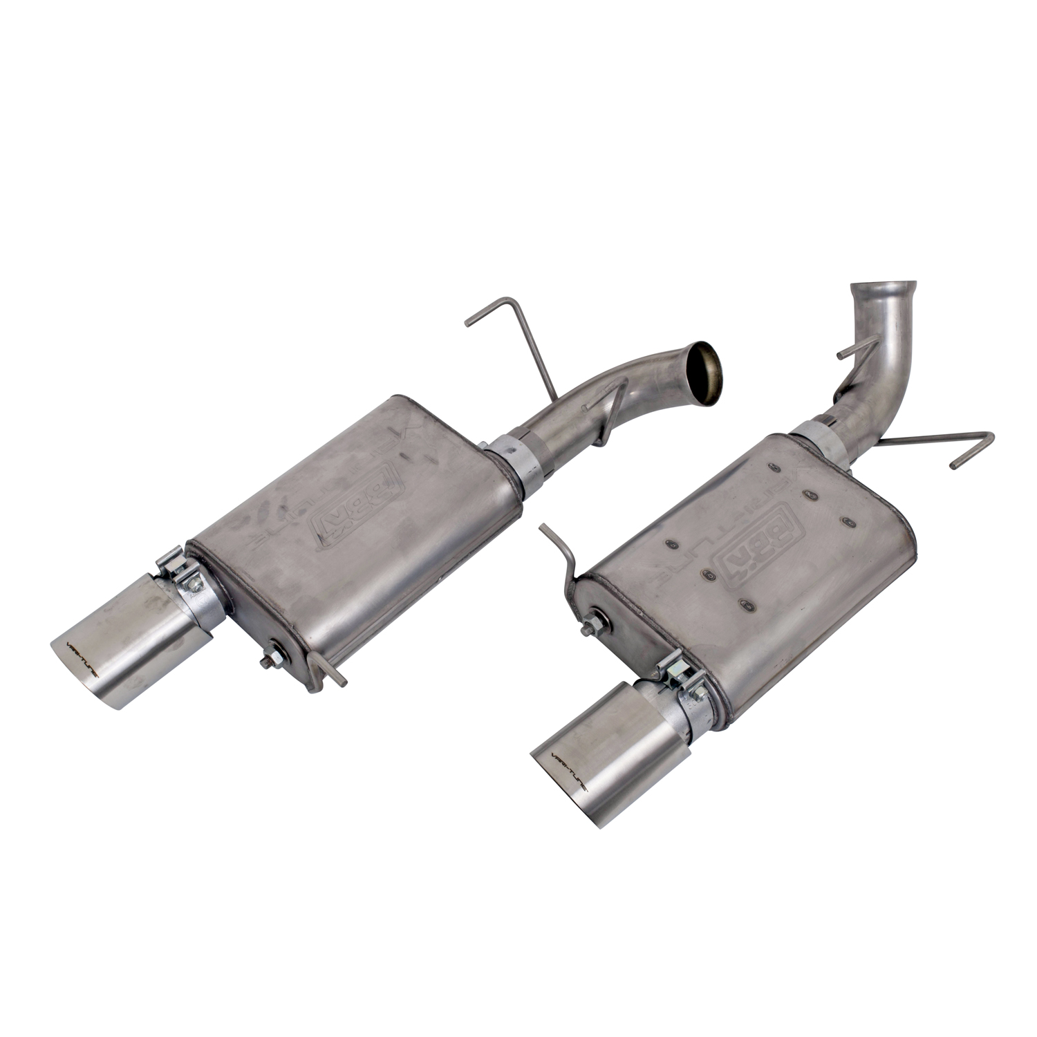 BBK MUSTANG GT 5.0 VARITUNE AXLE BACK EXHAUST KIT (STAINLESS)